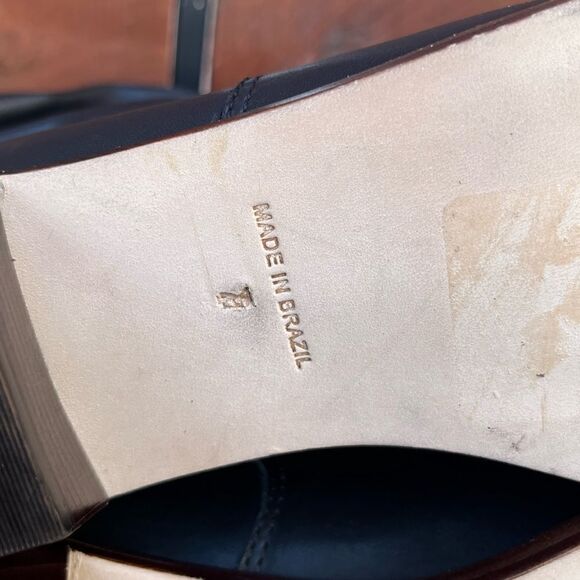 Bird Of Flight Jack Booties Black Leather size 7 NEW - Picture 6 of 6